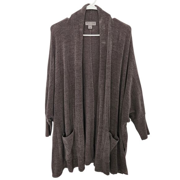 Barefoot Dreams Open Front Fuzzy Cardigan O/S Cozycore Oversized - Picture 1 of 7